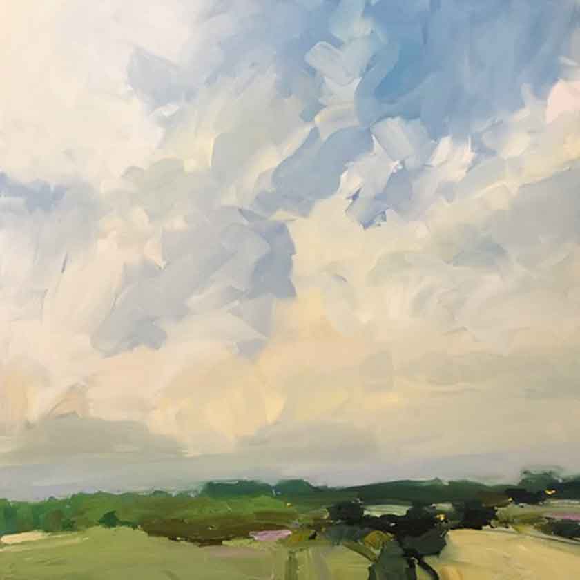 Julia Jensen landscape oil painting