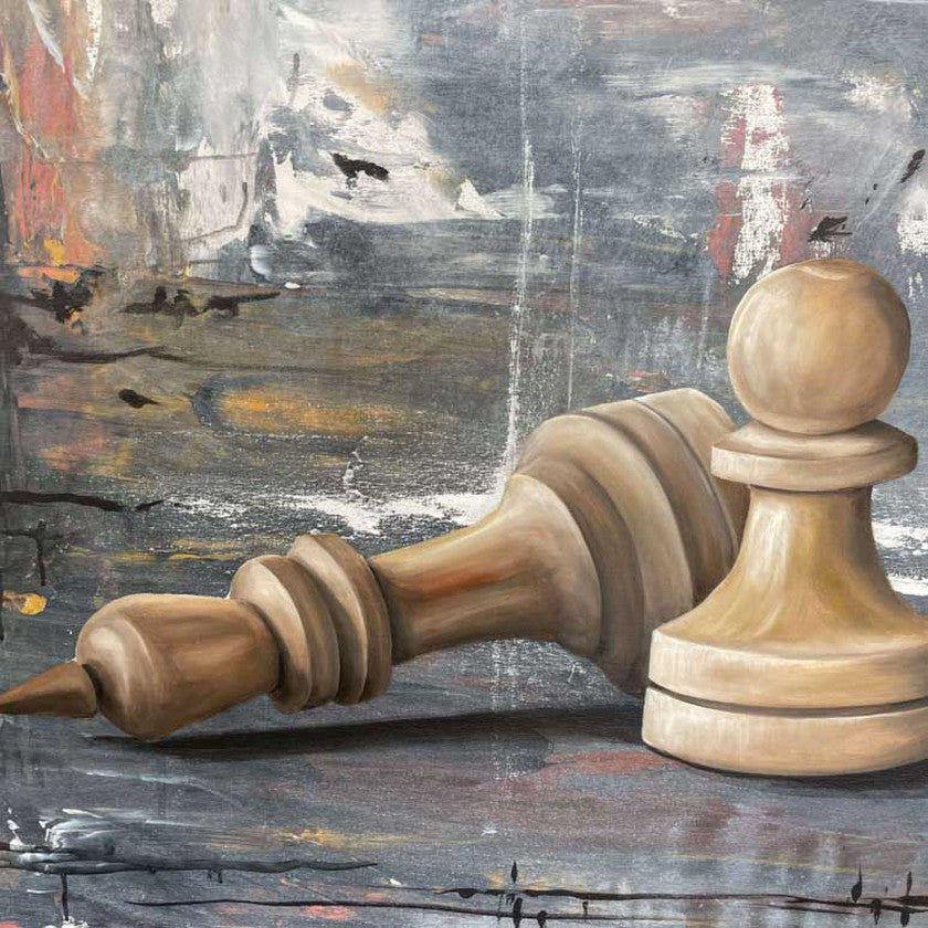 Chess Art Painting