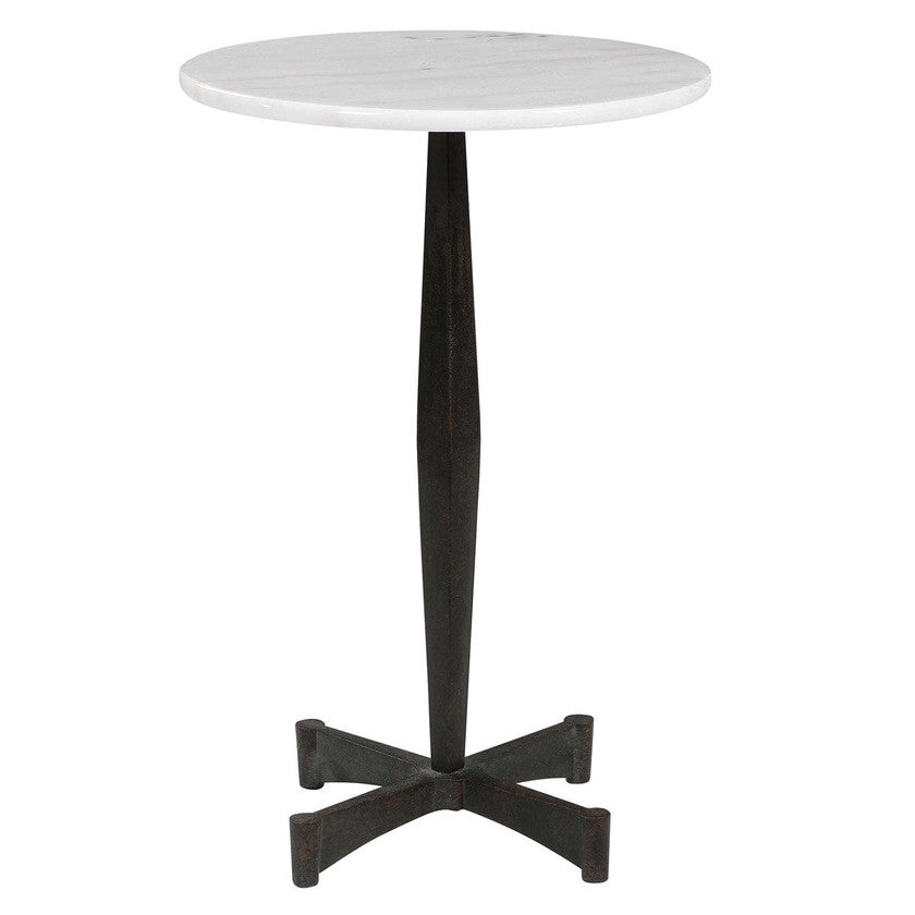 marble top accent drink table