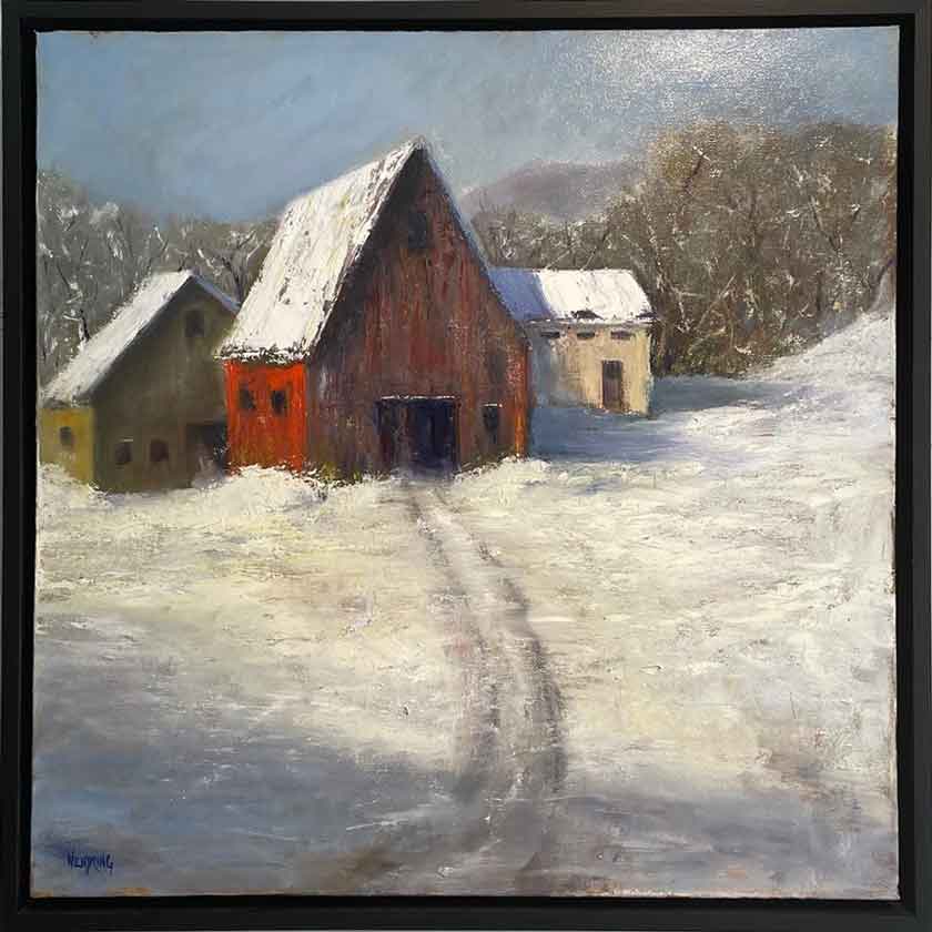 VT landscape oil painting by Marilyn Wendling
