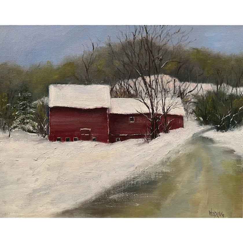 VT landscape oil painting by Marilyn Wendling