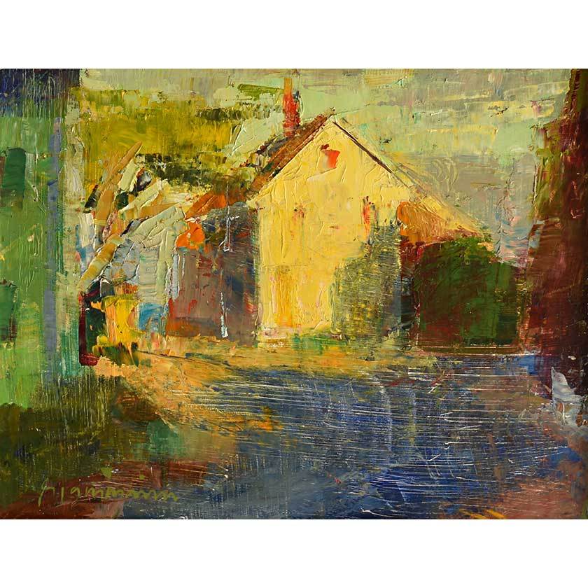 plein-air painting by Mary Giammarino