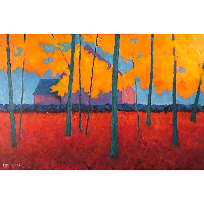 Northern Woods-Oil Painting by artist Peter Batchelder