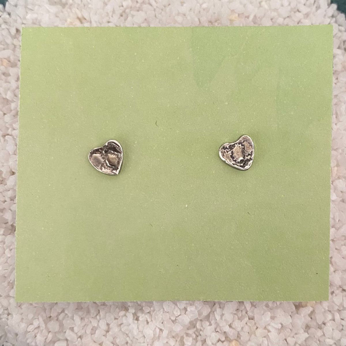 Pure Silver Post Earrings