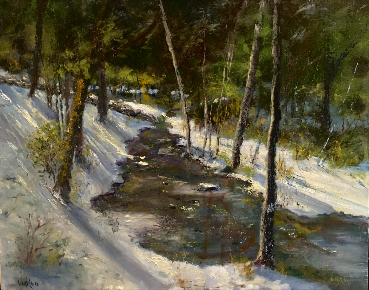 Winter Light-Oil Painting 22x28