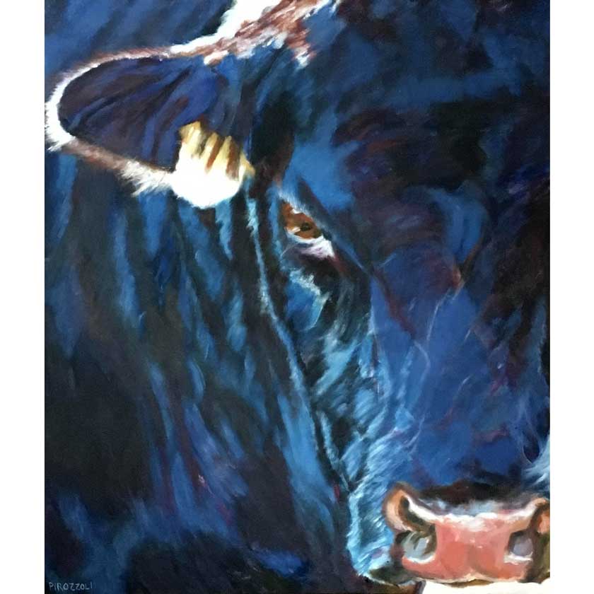 Tom Pirozzoli's oil painting
