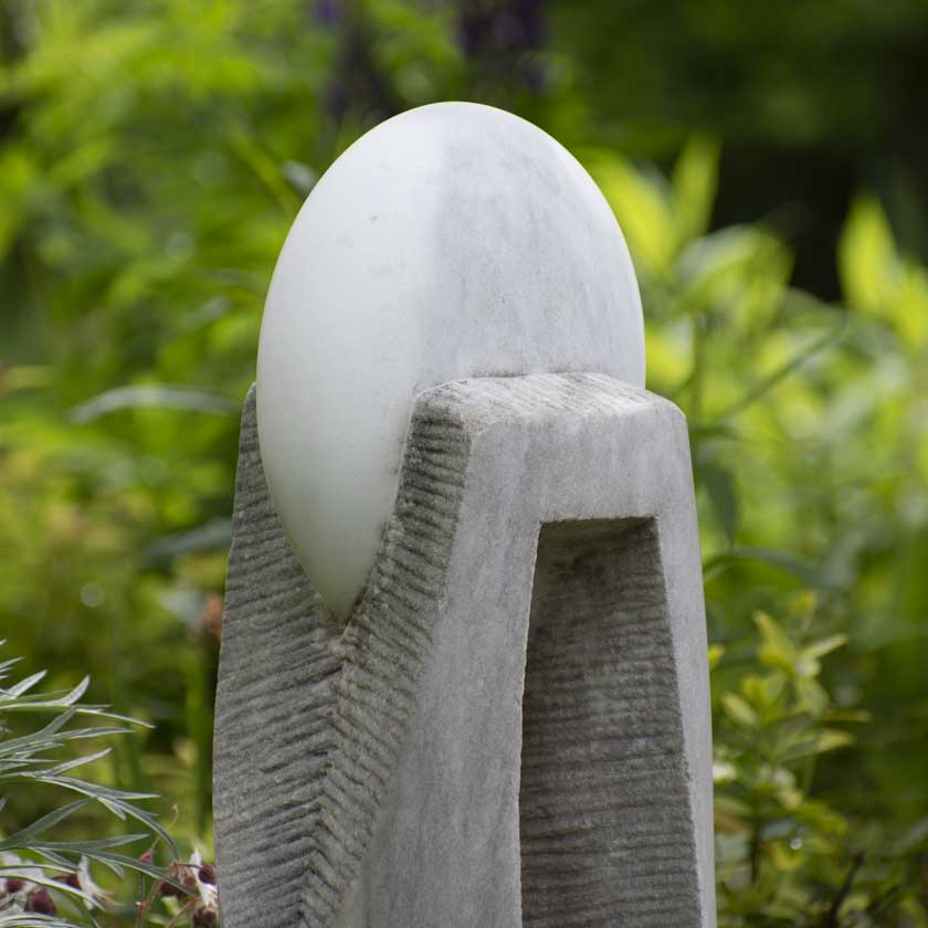Solitary Dream - Marble Sculpture