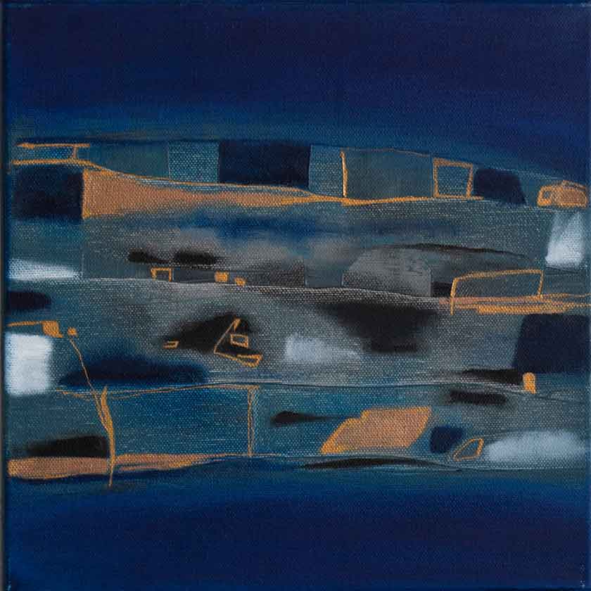 Fine art mixed media by artist Katrin Waite