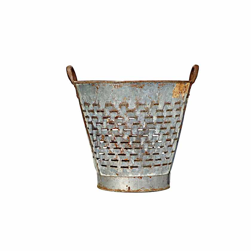 Vintage Olive Basket