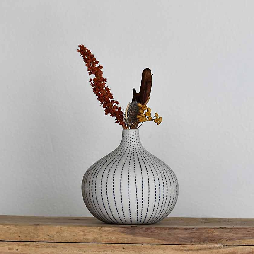 Porcelain Bud Vase-Med.