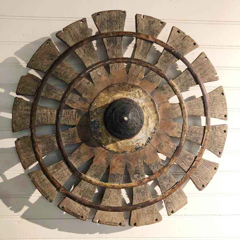 Loom Wheel Wall Hanging