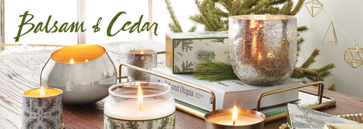 Balsam &amp; Cedar Radiant Candle