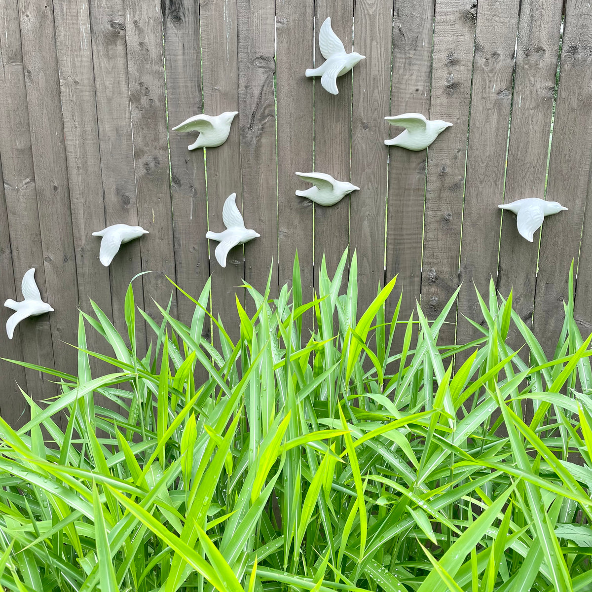 Flying Ceramic Birds